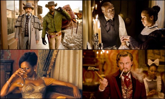 django unchained montage