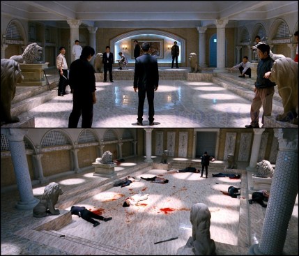 the man from nowhere before and after montage