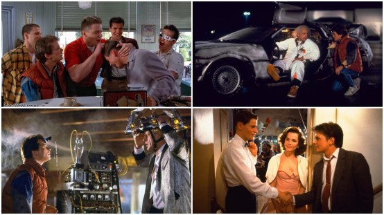 back to the future montage