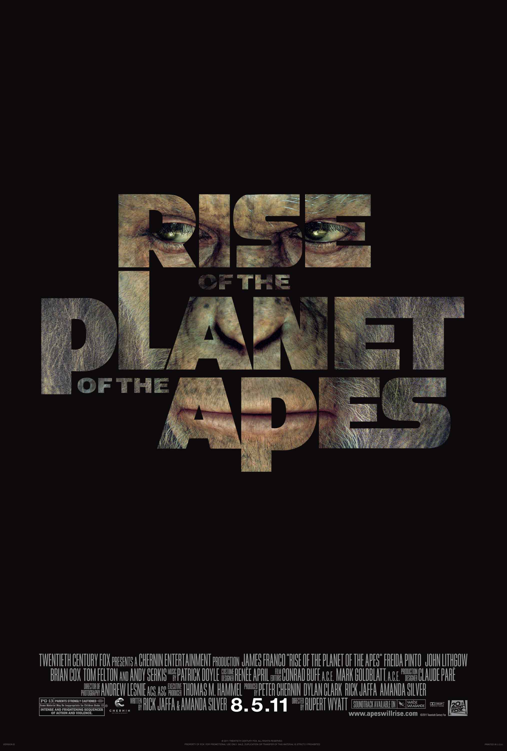 Rise of the Planet of the Apes' (2011): The Humble Origins of the 2010s'  Best Franchise | Express Elevator to Hell, image size:2028x3000